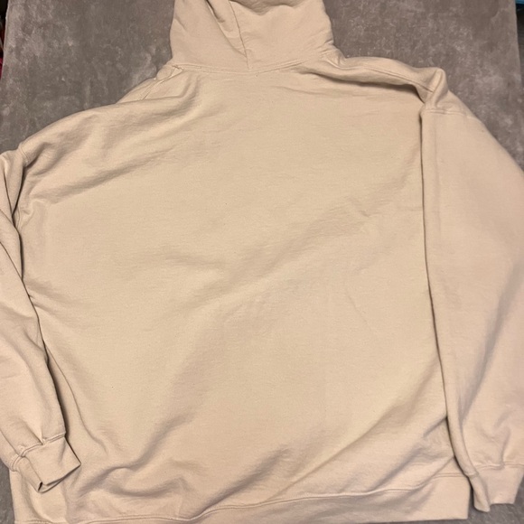 Gildan Girly Grinch Starbucks Carhartt Hoodie Sweatshirt Tan 2XL Christmas - Picture 3 of 7